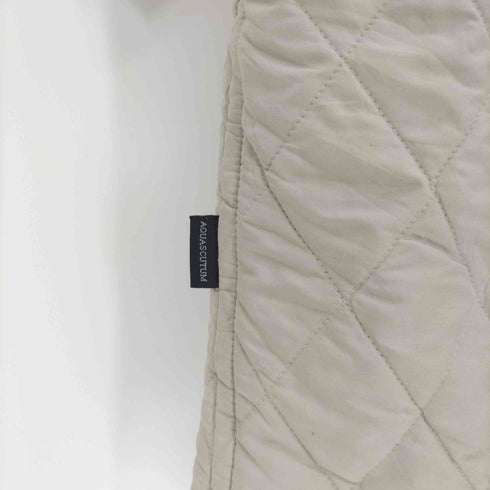 アクアスキュータム AQUASCUTUM 裏地チェック キルティング ベスト ユニセックス レディース import:XL
