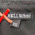 HELL BUNNY ゴスダークフリルモールゴシックメッシュミニスカート レディース JPN:XS