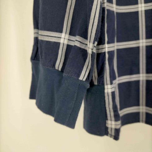 フラボア FRAPBOIS half 丸襟 チェック L/S シャツ メンズ JPN:2