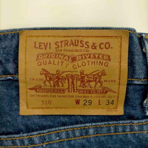 リーバイス Levis 90s USA製 510 ボタン裏501 インディゴジーンズ メンズ W29L34