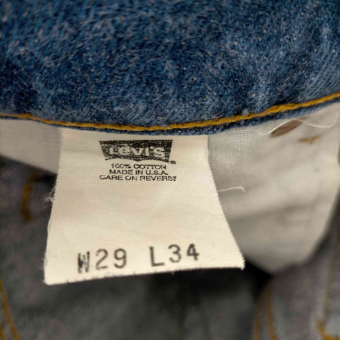 リーバイス Levis 90s USA製 510 ボタン裏501 インディゴジーンズ メンズ W29L34