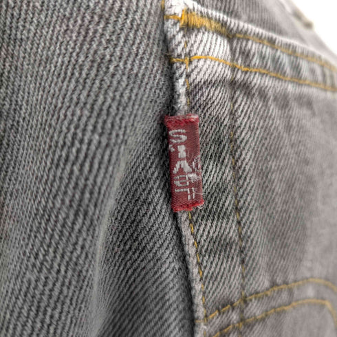 リーバイス Levis 90s USA製 501 後染め ボタン裏553 ブラックジーンズ メンズ W30L32
