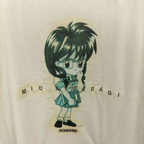 KONAMI 90~2000s DEADSTOCK アニメ半袖Tシャツ メンズ