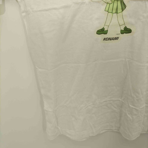 KONAMI 90~2000s DEADSTOCK アニメ半袖Tシャツ メンズ