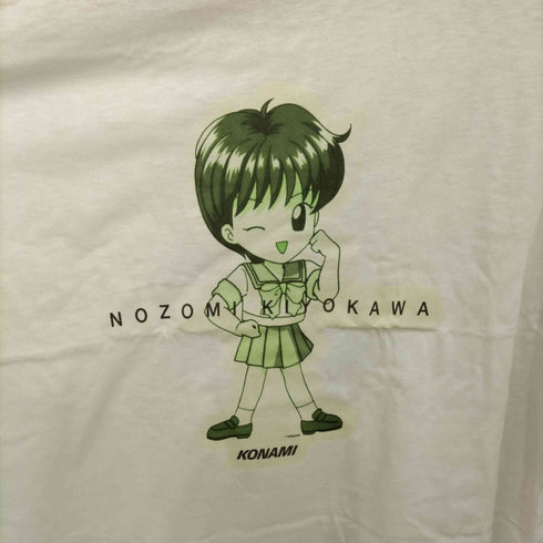 KONAMI 90~2000s DEADSTOCK アニメ半袖Tシャツ メンズ