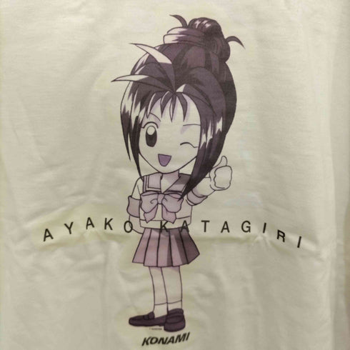 KONAMI 90~2000s DEADSTOCK アニメ半袖Tシャツ メンズ