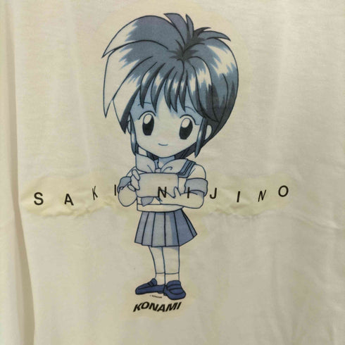 KONAMI 90~2000s DEADSTOCK アニメ半袖Tシャツ メンズ