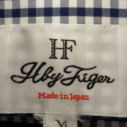 エイチバイフィガー H by FIGER 日本製 ギンガムチェック ボタンダウンシャツ メンズ JPN:M