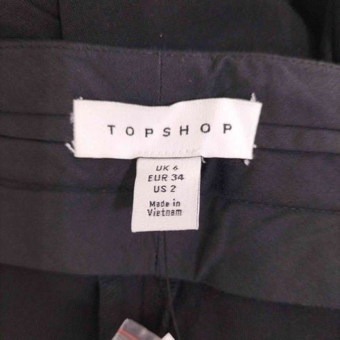 トップショップ TOP SHOP フロントスリットフレアパンツ レディース EUR:34