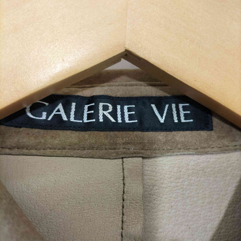 ギャルリーヴィー GALERIE VIE 90s ピッグスキン 長袖シャツ レディース