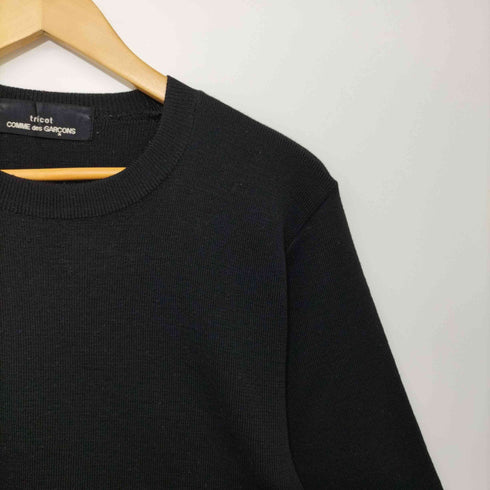 トリココムデギャルソン tricot COMME des GARCONS AD1988 クルーネックウールニット カシミヤ混 レディース