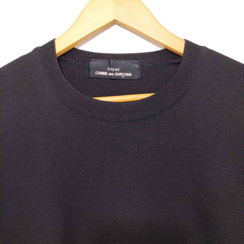 トリココムデギャルソン tricot COMME des GARCONS AD1988 クルーネックウールニット カシミヤ混 レディース