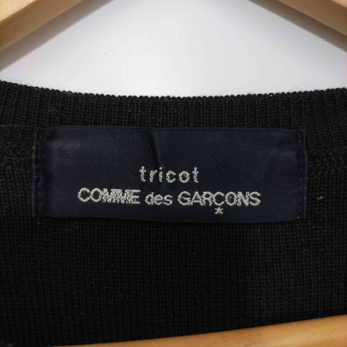 トリココムデギャルソン tricot COMME des GARCONS AD1988 クルーネックウールニット カシミヤ混 レディース