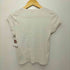 ゲスジーンズ GUESS JEANS Y2K フロントビジューロゴミニトップス レディース import:S