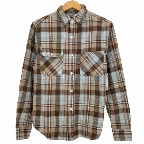 ファイブブラザー FIVE BROTHER コットン ヘビーネルシャツ チェックシャツ メンズ JPN:S