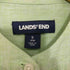 ランズエンド LANDS END ピンタック バンドカラーリネン七分丈シャツ レディース import:S