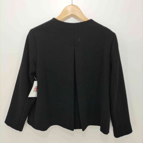 ザラ ZARA ノーカラージャケット レディース import:M