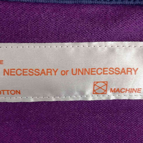 ネセサリーオアアンネセサリー OZLEM. Necessary or Unnecessary ボーダーカットソー メンズ JPN:M