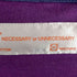 ネセサリーオアアンネセサリー OZLEM. Necessary or Unnecessary ボーダーカットソー メンズ JPN:M