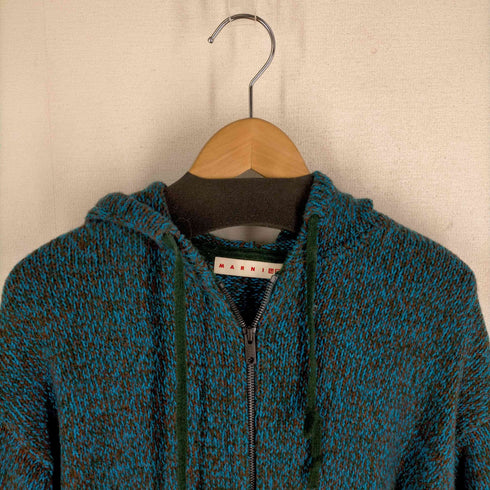 マルニ MARNI ミックスニットジップパーカー レディース JPN:M