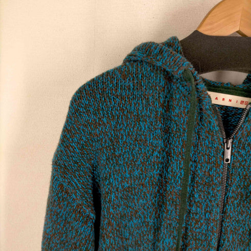 マルニ MARNI ミックスニットジップパーカー レディース JPN:M