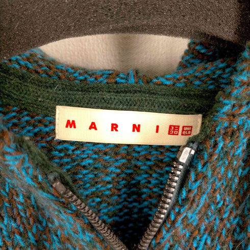 マルニ MARNI ミックスニットジップパーカー レディース JPN:M