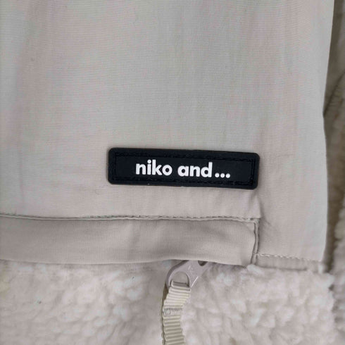 ニコアンド Niko and... ボア切替えワイドジャケット レディース JPN:M