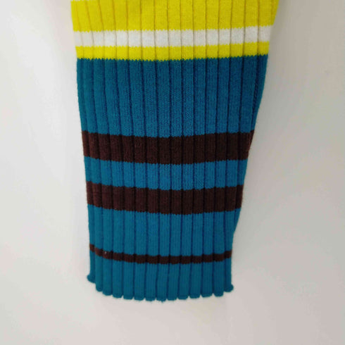 スライ SLY MULTI BORDER H/S HG RIB トップス レディース F