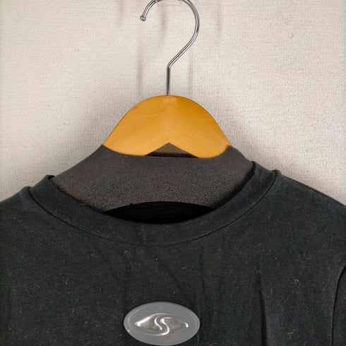 FUZZYKON ロゴプリントクルーネックTシャツ チビT Y2K レディース JPN:M