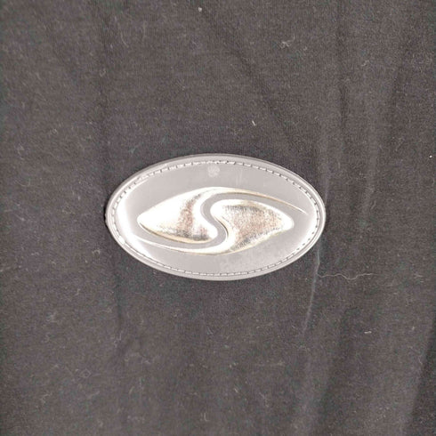 FUZZYKON ロゴプリントクルーネックTシャツ チビT Y2K レディース JPN:M