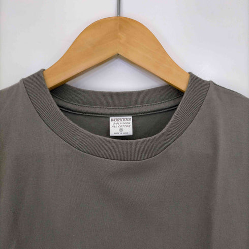 ワーカーズ WORKERS.CO.LTD 3PLY-T SLIM POCKE T Regular Fit レギュラーフィット ポケットTシャツ メンズ JPN:M