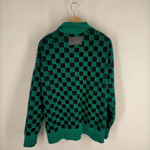 DONOTTAG 市松柄 カーディガン メンズ