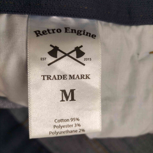 レトロエンジン retro engine ストレッチデニムパンツ メンズ JPN:M