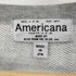 アメリカーナ Americana フロントプリント AMEY クルーネック スウェット プルオーバー メンズ