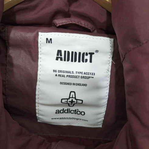 ADDICT フーデットキルティングジャケット メンズ M