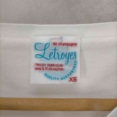 ルトロワ Letroyes ボーダーコットンL/S TEE レディース JPN:XS