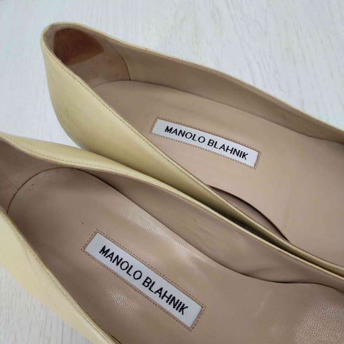 マノロブラニク MANOLO BLAHNIK LISTONY 3cm Heal Sandals レディース JPN:39