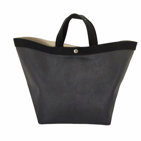 エルベシャプリエ Herve Chapelier 707GP SQUARE BASE TOTE BAG / リュクス舟型レザートートバッグ メンズ