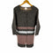 アリジ ALYSI MADE IN ITALY ボーダークルーネックウールカーディガン レディース JPN:S