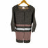 アリジ ALYSI MADE IN ITALY ボーダークルーネックウールカーディガン レディース JPN:S