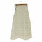 オムネス OMNES フラワージャガードAラインスカート レディース FREE