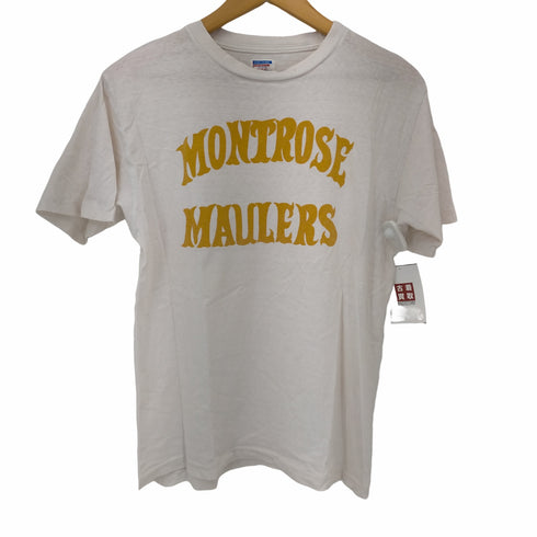 ダブルワークス DUBBLE WORKS 両面染み込みプリントクルーネックTシャツ MONTROSE MAULERS メンズ import:M