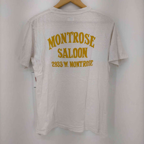 ダブルワークス DUBBLE WORKS 両面染み込みプリントクルーネックTシャツ MONTROSE MAULERS メンズ import:M
