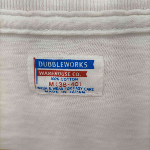 ダブルワークス DUBBLE WORKS 両面染み込みプリントクルーネックTシャツ MONTROSE MAULERS メンズ import:M