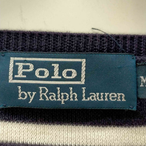 ポロバイラルフローレン Polo by RALPH LAUREN スモールポニー刺繍ボーダーニット メンズ JPN:M