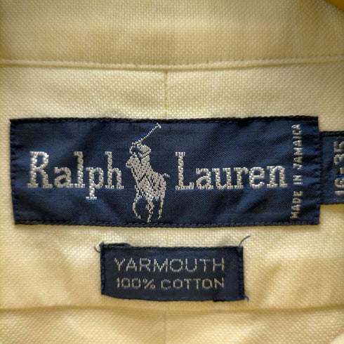 ラルフローレン RALPH LAUREN L/S YARMOUTH スモールポニー刺繍BDシャツ メンズ 16-35