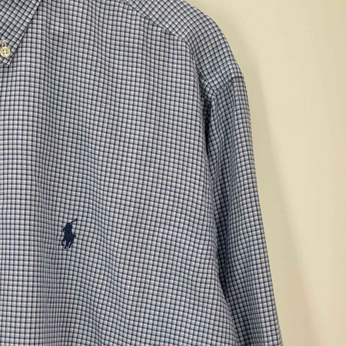 ラルフローレン RALPH LAUREN L/S YARMOUTH スモールポニー刺繍チェック柄BDシャツ メンズ 16 34/35