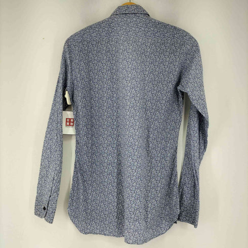 ミハラヤスヒロ MIHARA YASUHIRO クラック x ボタニカル デザイン L/S シャツ メンズ
