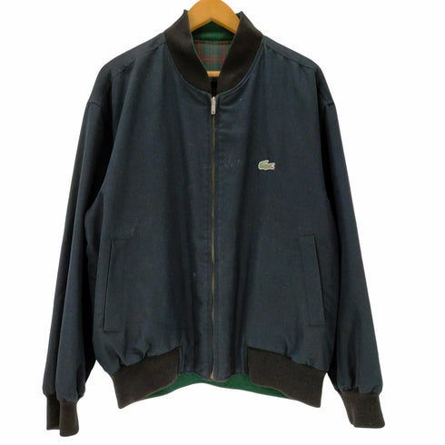 シュミーズ ラコステ CHEMISE LACOSTE 裏地チェック リバーシブルブルゾン メンズ JPN:XL