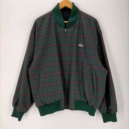シュミーズ ラコステ CHEMISE LACOSTE 裏地チェック リバーシブルブルゾン メンズ JPN:XL